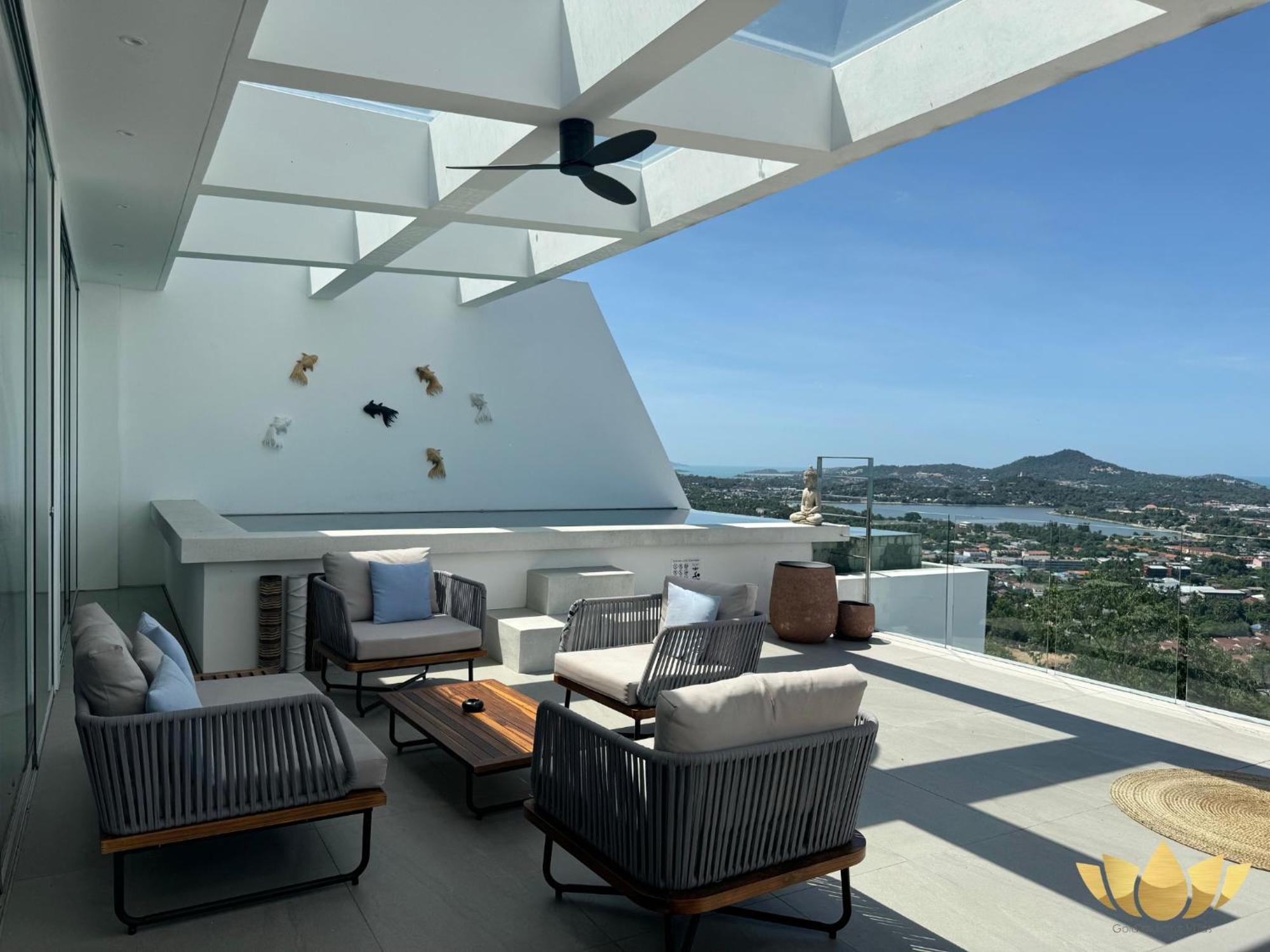 Golden Lotus Villas Amphoe Koksamui Buitenkant foto